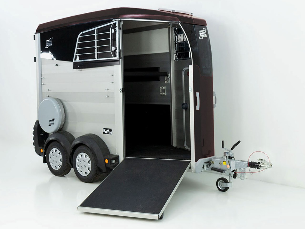 Ifor Williams Pferdeanhänger HBX 403|Frontausstieg|neues Modell|schwarz-Neu