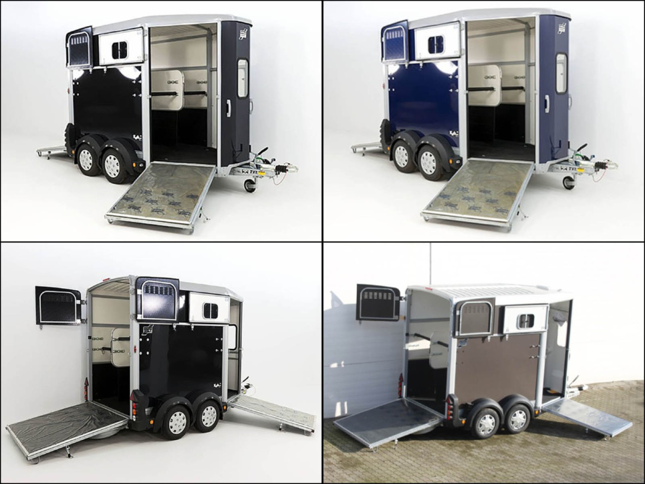 Ifor Williams Pferdeanhänger HB506|Frontausstieg-Neu