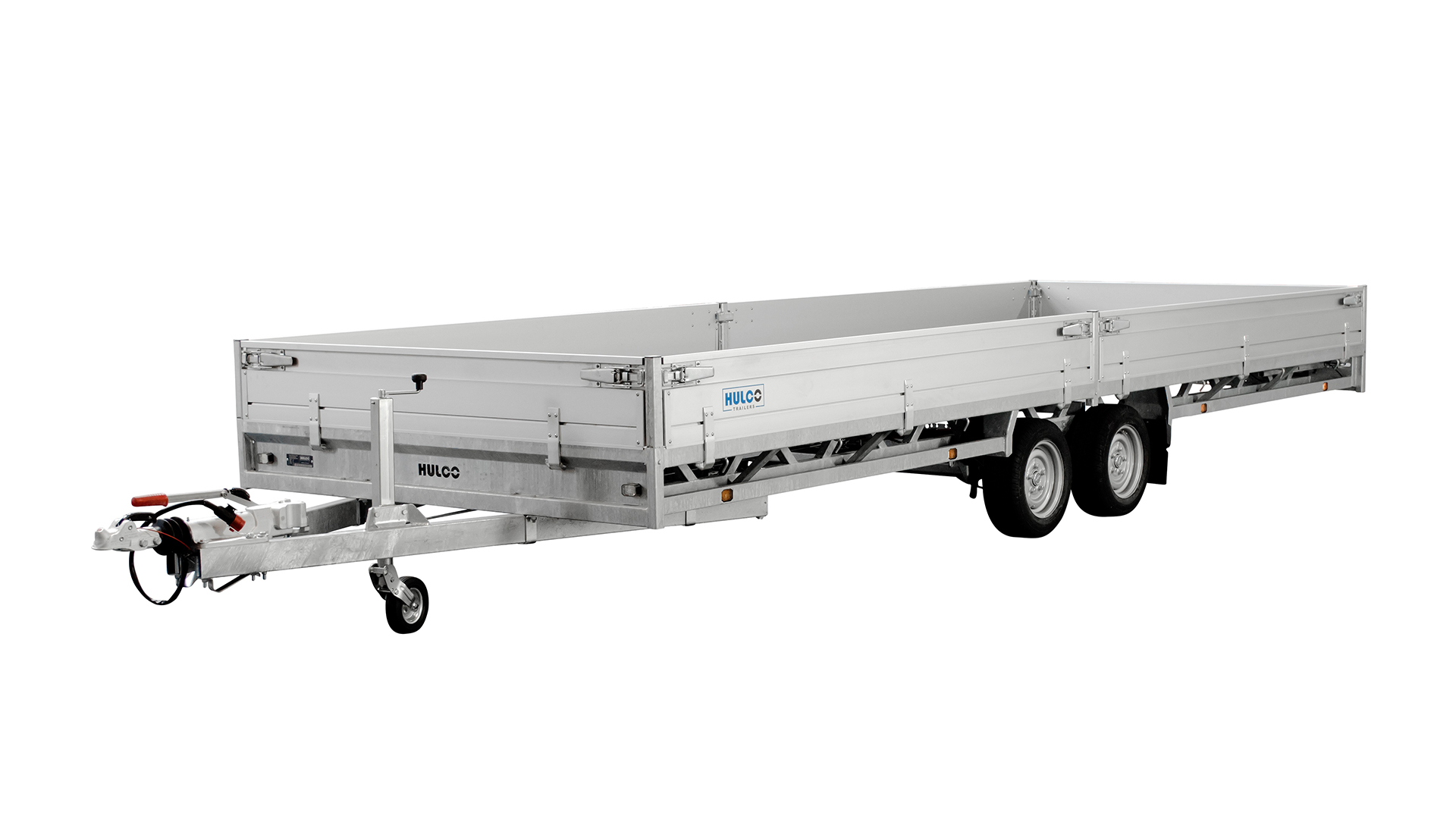 Hulco PKW Anhänger Hochlader Alu MEDAX-2, 3500 kg, Ladefläche 5,02 x 2,23 m