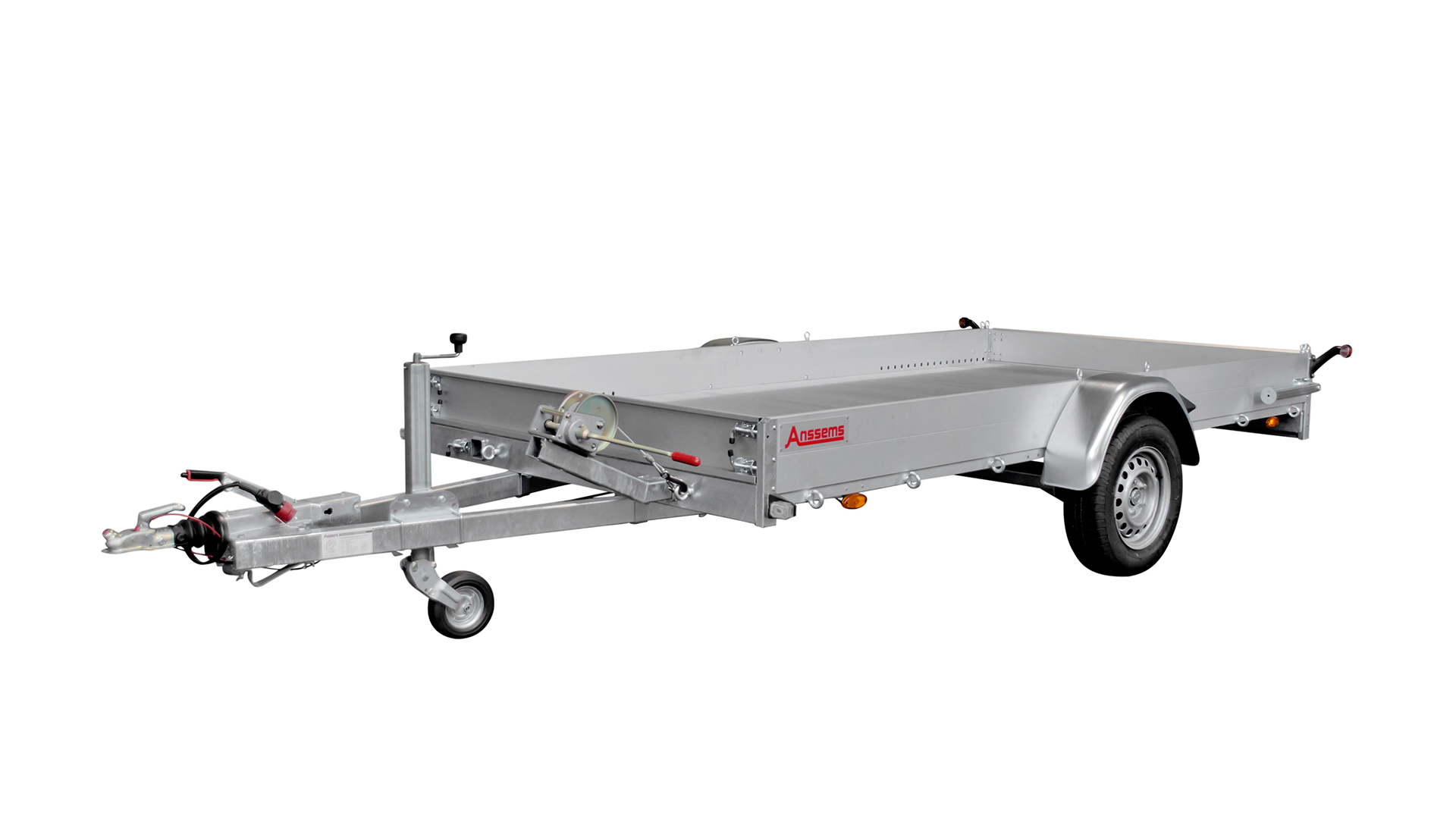Anssems PKW Anhänger Kleinwagentransporter AMT 1200 kg, Ladeflächhe 3,40 x 1,70 m