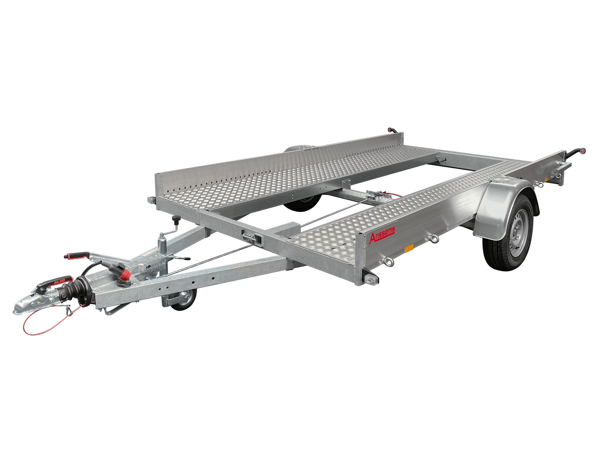 Anssems PKW Anhänger Kleinwagentransporter 1300 kg Ladefläche 3,40 x 1,80 m AMT Eco
