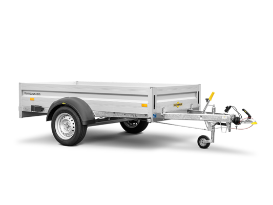 Humbaur PKW-Anhänger HA 133015 KV Alu 1300kg Ladefläche 3,03 x 1,50m mit Klappe vorn