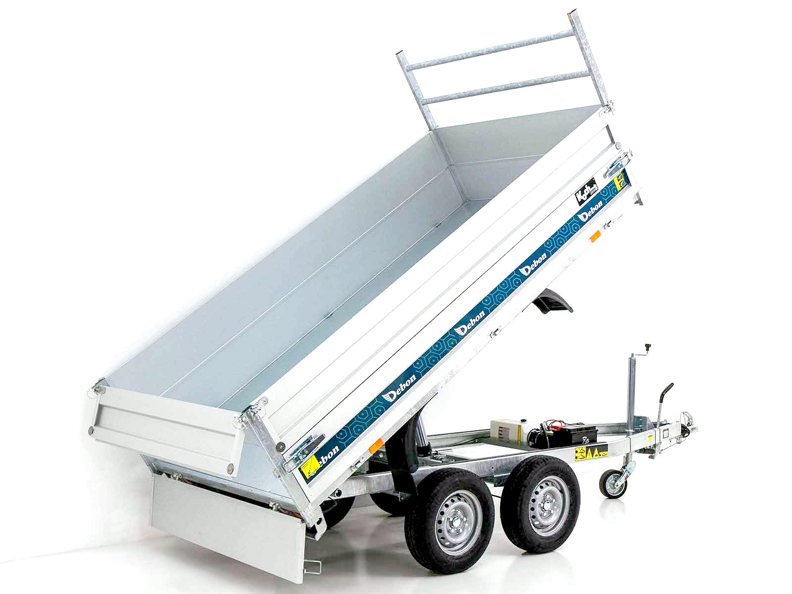 Debon Heckkipper 155x305cm 2,0t – E-Pumpe – Neues BWA-Fahrzeug (Ref. GA-10641-25)