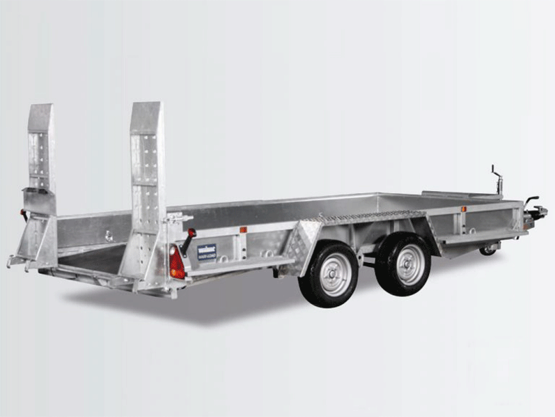 Variant Baumaschinenanhänger Maxi Load 180×400 3,5t|Skids|Beavertail-Neu